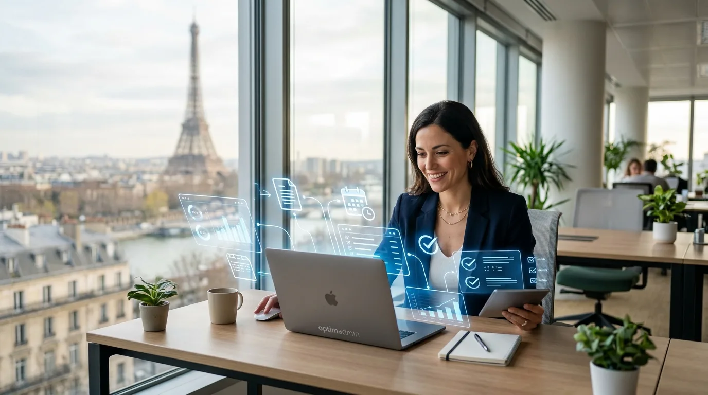 optimadmin à paris : la solution efficace pour alléger la gestion administrative des entrepreneurs et simplifier leurs tâches au quotidien.
